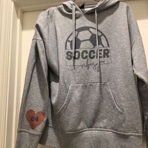 Athletic Works Heather Gray Hoodie
